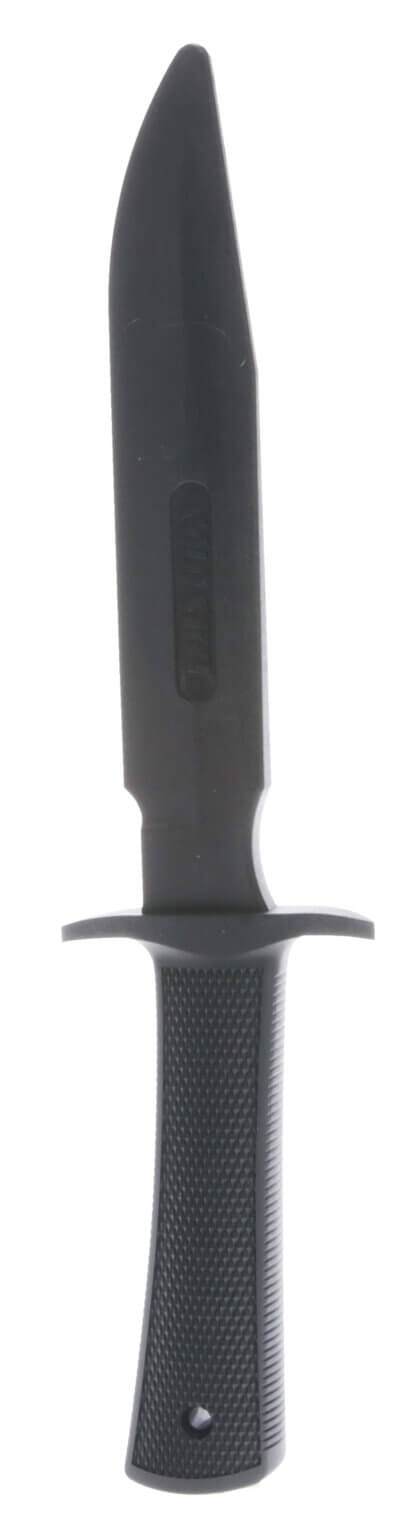 Cold Steel CS92R14R1 Military Classic Trainer 6.75″ Fixed Plain Black Santoprene Blade  4.75″ Black Santoprene Handle