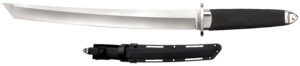 Cold Steel CS35AE Magnum Tanto XII 12″ Fixed Tanto Plain Satin VG-10 San Mai Blade/Black Textured/Oval Kray-Ex Handle Includes Sheath Cold Steel CS35AE Magnum Tanto XII 12″ Fixed Tanto Plain Satin VG-10 San Mai Blade/Black Textured/Oval Kray-Ex Handle Includes Sheath