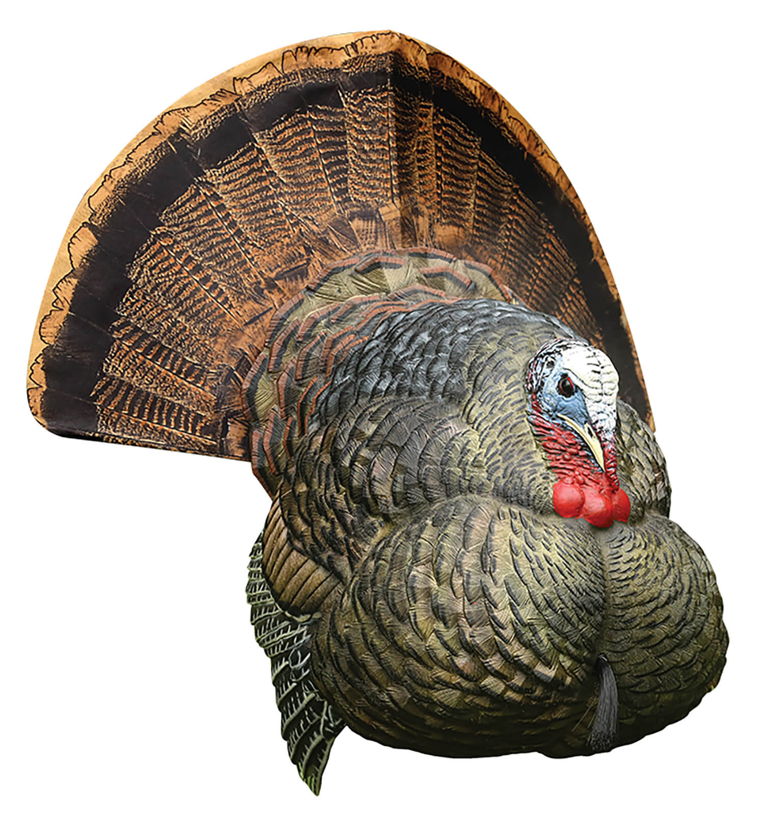 Avian X AVXAVX8004 LCD Strutter Turkey Species Multi Color Dura-Rubber Avian X AVXAVX8004 LCD Strutter Turkey Species Multi Color Dura-Rubber