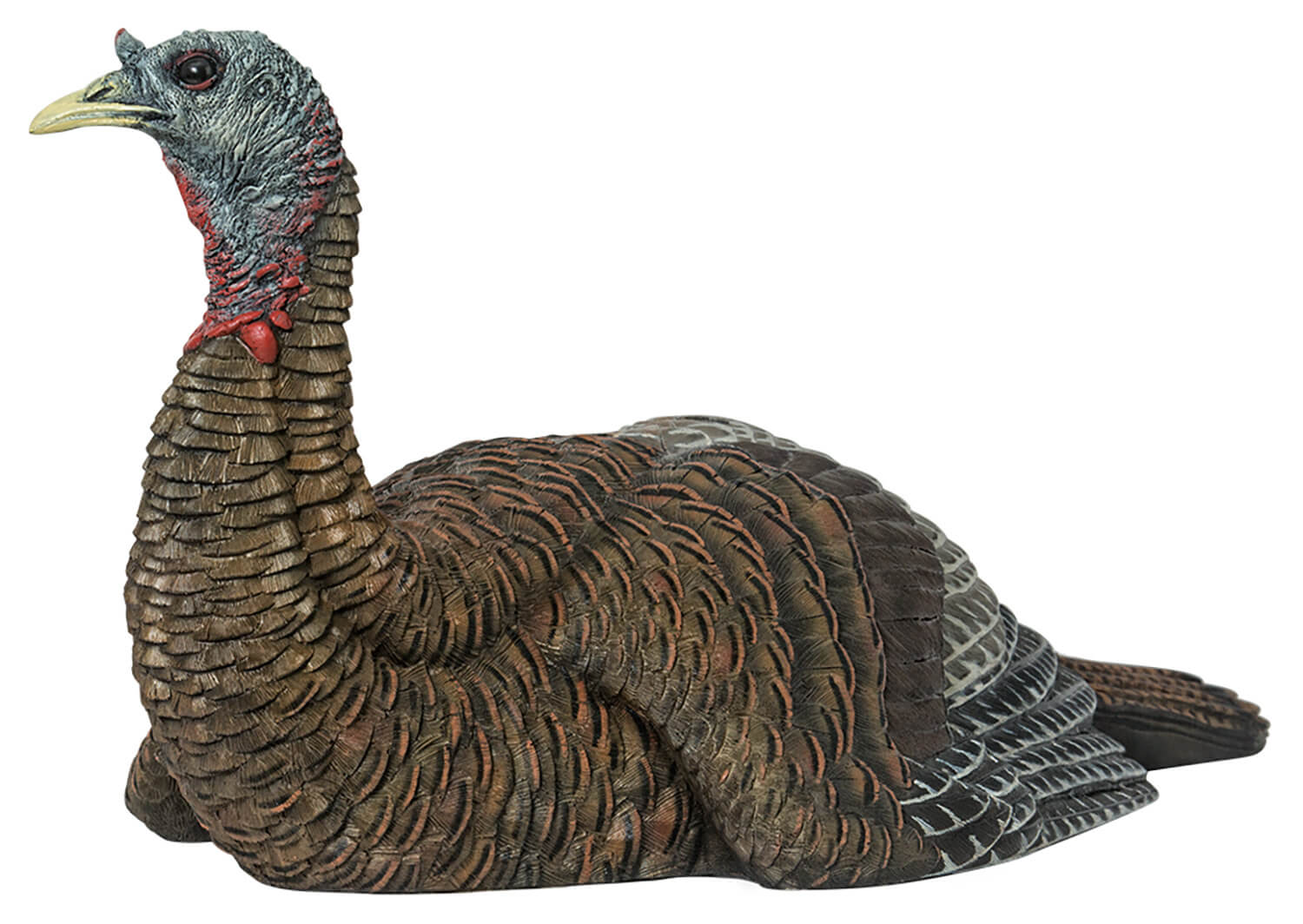 Avian X AVXAVX8011 LCD Laydown Hen Turkey Species Multi Color Dura-Rubber Avian X AVXAVX8011 LCD Laydown Hen Turkey Species Multi Color Dura-Rubber