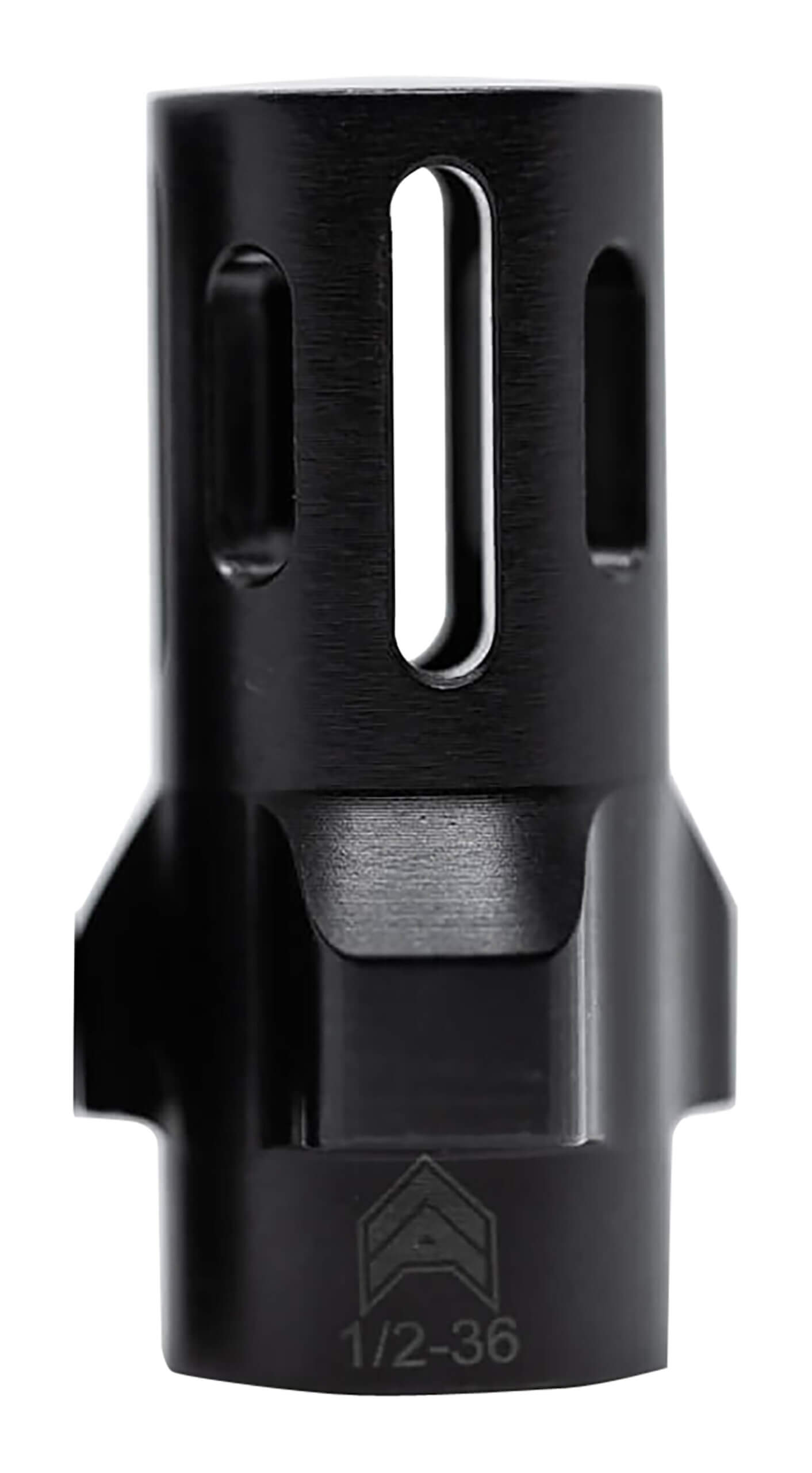Angstadt Arms AA093LHB36 Flash Hider Black Hardcoat Anodized Steel with 1/2″-36 tpi Threads 1.42″ OAL for 9mm Luger Angstadt Arms AA093LHB36 Flash Hider Black Hardcoat Anodized Steel with 1/2″-36 tpi Threads 1.42″ OAL for 9mm Luger