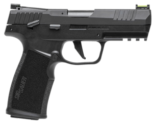 Sig Sauer 322CBAS P322  Compact 22 LR 20+1 4″ Black Steel Threaded Barrel  Black Hard Coat Anodized Optic Ready/Serrated Slide  Black SS/Polymer Frame w/Picatinny Rail & Black Polymer Grips