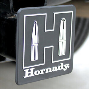 Hornady 99132 Hitch Cover  Black White Plastic 2.0″ Long