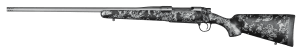 Christensen Arms 8010111300 Mesa FFT 7mm Rem Mag 3+1 22" Threaded Barrel Tungsten Gray Cerakote Black with Gray Webbing Stock Left Hand