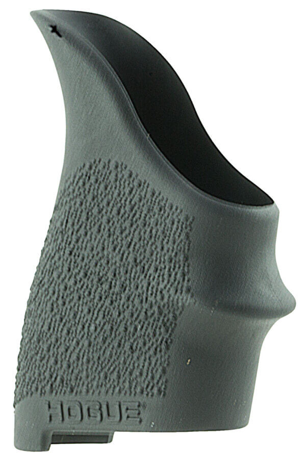 Hogue 18400 HandAll Beavertail Grip Sleeve Textured Black Rubber for Glock 26 S&W M&P Shield Ruger LC9 Hogue 18400 HandAll Beavertail Grip Sleeve Textured Black Rubber for Glock 26 S&W M&P Shield Ruger LC9