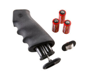 Hogue 15010 OverMolded Grip Cobblestone Black Rubber with Finger Grooves & Storage Compartment for AR-15 M16 (Batteries Not Included) Hogue 15010 OverMolded Grip Cobblestone Black Rubber with Finger Grooves & Storage Compartment for AR-15 M16 (Batteries Not Included)