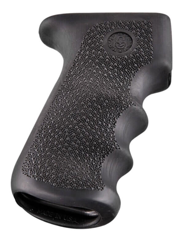 Hogue 74000 Rubber Grip Cobblestone Black with Finger Grooves for AK-47 AK-74 Hogue 74000 Rubber Grip Cobblestone Black with Finger Grooves for AK-47 AK-74