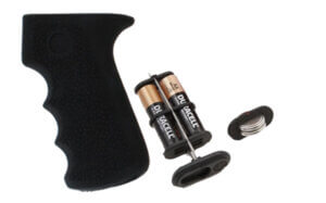 Hogue 74010 Rubber Grip Cobblestone Black Rubber with Finger Grooves & Storage for AK-47 AK-74 (Batteries Not Included) Hogue 74010 Rubber Grip Cobblestone Black Rubber with Finger Grooves & Storage for AK-47 AK-74 (Batteries Not Included)