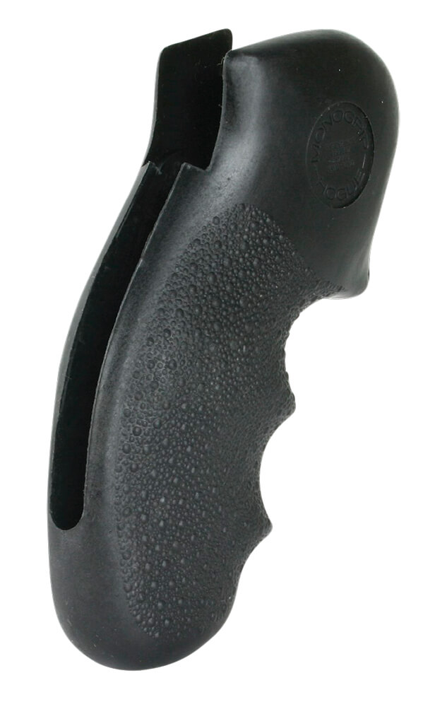 Hogue 19100 Monogrip Finger Grooves Black Nylon Cobblestone Finish Fits S&W K Frame with Round Butt Hogue 19100 Monogrip Finger Grooves Black Nylon Cobblestone Finish Fits S&W K Frame with Round Butt