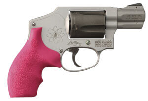 Hogue 61007 Rubber Bantam Cobblestone Pink Rubber with Finger Grooves for S&W J Frame with Round Butt Hogue 61007 Rubber Bantam Cobblestone Pink Rubber with Finger Grooves for S&W J Frame with Round Butt