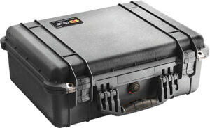 Pelican 1520 Protector Case made of Polypropylene with Black Finish Foam Padding Over-Molded Handle Stainless Steel Hardware & Double Throw Latches 18.06″ L x 12.89″ W x 6.72″ D Interior Dimensions Pelican 1520 Protector Case made of Polypropylene with Black Finish Foam Padding Over-Molded Handle Stainless Steel Hardware & Double Throw Latches 18.06″ L x 12.89″ W x 6.72″ D Interior Dimensions