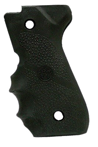 Hogue 92000 Rubber Grip Black Rubber with Finger Grooves for Beretta 92F 96 Hogue 92000 Rubber Grip Black Rubber with Finger Grooves for Beretta 92F 96
