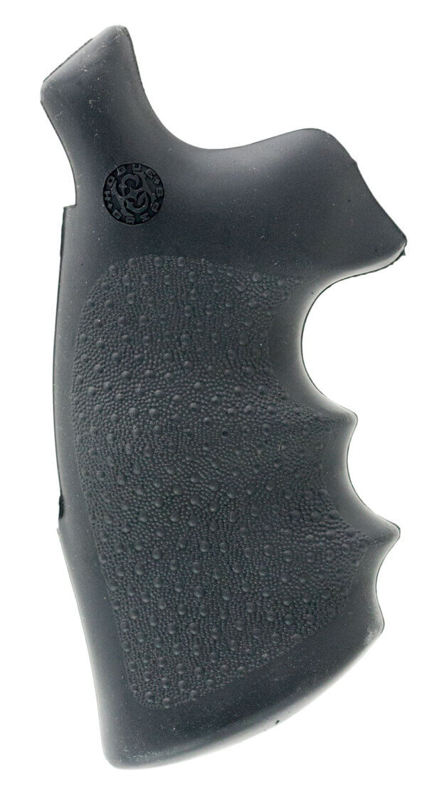 Hogue 25002 Conversion Monogrip Black Rubber with Finger Grooves for S&W N Frame with Round Butt Hogue 25002 Conversion Monogrip Black Rubber with Finger Grooves for S&W N Frame with Round Butt