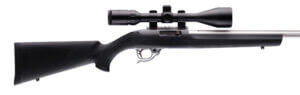 Hogue 22000 OverMolded Rifle Stock Aluminum Pillar Bedded Black Synthetic for Ruger 10/22 Hogue 22000 OverMolded Rifle Stock Aluminum Pillar Bedded Black Synthetic for Ruger 10/22