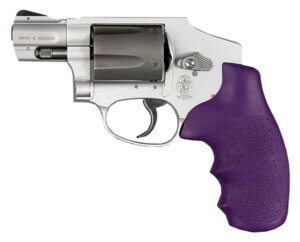Hogue 60006 OverMolded Monogrip Cobblestone Purple Rubber with Finger Grooves for S&W J Frame with Round Butt Hogue 60006 OverMolded Monogrip Cobblestone Purple Rubber with Finger Grooves for S&W J Frame with Round Butt