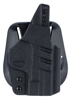 1791 Gunleather TACPDHOWBSHIELDBLKR Tactical Kydex OWB Black Kydex Paddle Fits S&W M&P Shield/S&W M&P Shield Plus 1791 Gunleather TACPDHOWBSHIELDBLKR Tactical Kydex OWB Black Kydex Paddle Fits S&W M&P Shield/S&W M&P Shield Plus