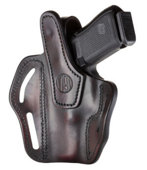 1791 Gunleather BHX3SBRR BHX OWB Size 03 Signature Brown Leather Belt Slide Compatible w/Glock 17/S&W M&P Shield/Sig P228 Right Hand 1791 Gunleather BHX3SBRR BHX OWB Size 03 Signature Brown Leather Belt Slide Compatible w/Glock 17/S&W M&P Shield/Sig P228 Right Hand