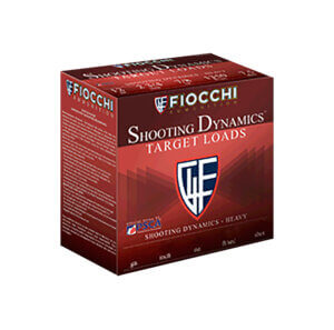Fiocchi 12SDHV8 Shooting Dynamics Target 12Gauge 2.75″ 1 1/8oz 8Shot 25rd Box