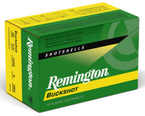 Remington Ammunition 26877 Express Buckshot 20 Gauge 2.75″ 3 Buck Shot 15 Per Box/ 5 Cs