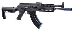 Crosman CAK1 Full Auto AK1 Air Rifle CO2 177 28 rd Black Smooth Bore Barrel Black Synthetic Folding Adjustable Stock w/Quad Mounting Rail System Selector Safety Crosman CAK1 Full Auto AK1 Air Rifle CO2 177 28 rd Black Smooth Bore Barrel Black Synthetic Folding Adjustable Stock w/Quad Mounting Rail System Selector Safety