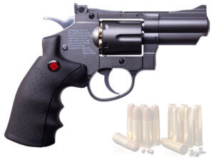 Crosman SNR357 SNR357 Air Pistol CO2 177 6rd BB Black Rubber Grips Crosman SNR357 SNR357 Air Pistol CO2 177 6rd BB Black Rubber Grips