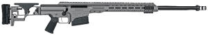 Barrett 18501 MRAD 300 PRC 10+1 26" Fluted Barrel Tungsten Gray Cerakote Aluminum Receiver Tungsten Gray Synthetic Folding Stock w/Adjustable LOP Adjustable Match Grade Trigger Black Magpul Grip Ambidextrous Safety & Magazine Release Optics Ready