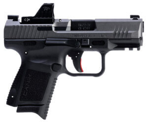 Canik HG7169TN TP9 Elite w/Optic Sub-Compact 9mm Luger 15+1/12+1 3.60ā³ Black Nitride Match Grade Barrel Tungsten Gray Cerakote Optic Ready/Serrated Steel Slide Black Polymer Frame w/Picatinny Rail MeCanik M01 Red Dot Canik HG7169TN TP9 Elite w/Optic Sub-Compact 9mm Luger 15+1/12+1 3.60ā³ Black Nitride Match Grade Barrel Tungsten Gray Cerakote Optic Ready/Serrated Steel Slide Black Polymer Frame w/Picatinny Rail MeCanik M01 Red Dot