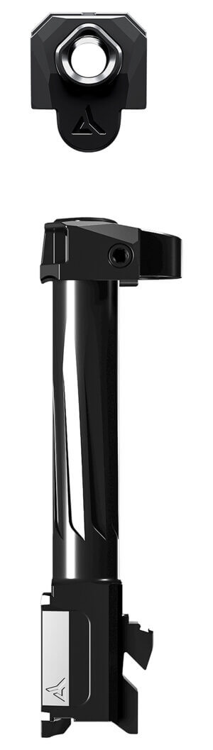 Radian Weapons G19G3ILRN Ramjet + Afterburner Combo  9mm Luger  Compatible w/Glock 19 Gen3  Black Stainless Steel Fluted Barrel
