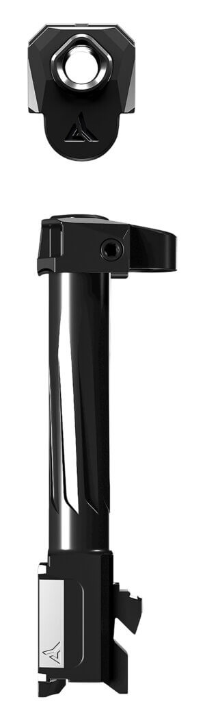 Radian Weapons G19G4ILRN Ramjet + Afterburner Combo  9mm Luger  Compatible w/Glock 19 Gen4  Black Stainless Steel Fluted Barrel