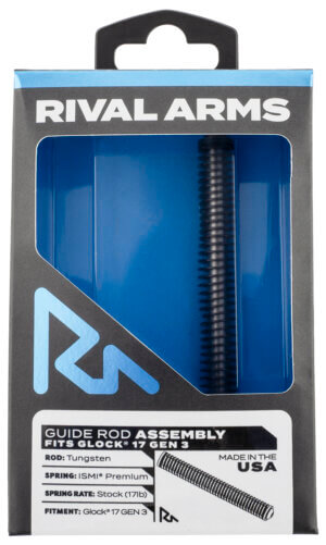 Rival Arms RA50G101T Guide Rod Assembly Fits Glock 17 Gen3 Tungsten Rival Arms RA50G101T Guide Rod Assembly Fits Glock 17 Gen3 Tungsten