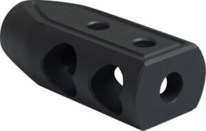Timber Creek Outdoors 308HBBLC Heart Breaker Muzzle Brake Black Cerakote with 5/8″-24 tpi Threads for 308 Win AR-Platform