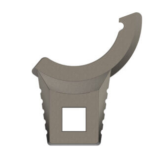 Real Avid AVMF2SW Master -Fit 2″ Spanner Wrench Titanium/Stainless Steel for AR-Platform