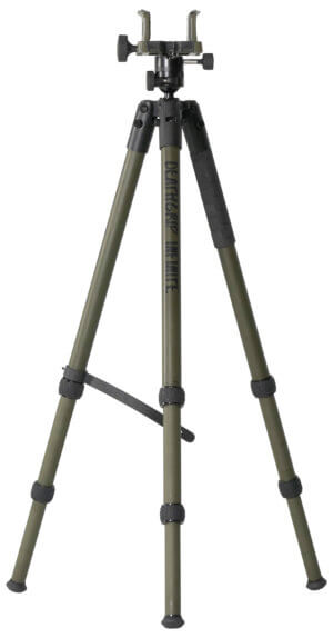Bog-Pod 1159188 DeathGrip Infinite Tripod  Aluminum with Black/OD Green Finish  Ball Head Mount  Hybrid Foot & DeathGrip Clamping System
