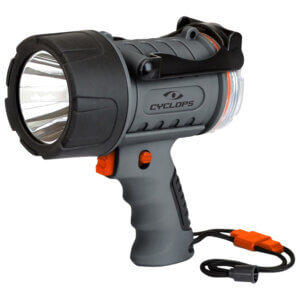 Cyclops CYC2000WP Spotlight w/Flood Light 500/200 Lumens Red/White CREE XP-G3 LED Black/Gray Polymer/Aluminum Cyclops CYC2000WP Spotlight w/Flood Light 500/200 Lumens Red/White CREE XP-G3 LED Black/Gray Polymer/Aluminum