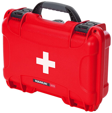 Nanuk 909FSA9 909 First Aid Case Red Resin with Latches 11.40″ L x 7″ W x 3.70″ H Interior Dimensions Nanuk 909FSA9 909 First Aid Case Red Resin with Latches 11.40″ L x 7″ W x 3.70″ H Interior Dimensions