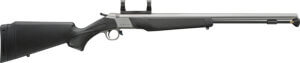 CVA PR2117SM Wolf V2 50 Cal 209 Primer 24″ Matte Stainless Steel Barrel  DuraSight Rail Receiver  Black Fixed Synthetic Stock