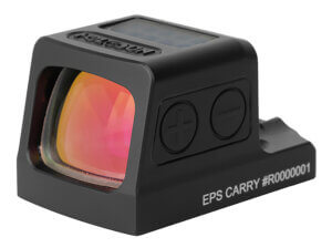 Holosun EPSCARRYRD2 EPS Carry  Black Anodized 1 x 0.58″ x 0.77″ 2 MOA Red Dot
