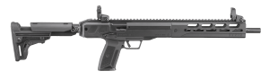 Ruger 19301 LC Carbine  5.7x28mm 10+1 16.25" Black Nitride Fluted Barrel  Black Hard Coat Anodized Aluminum Receiver  M-LOK Handguard  Black Synthetic Fixed Stock