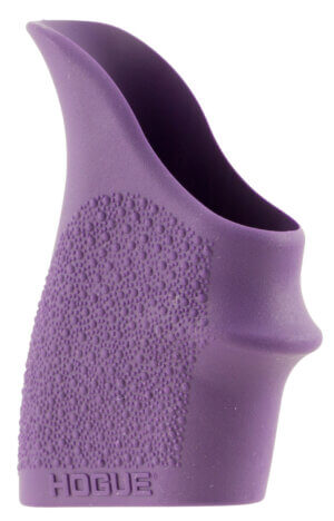Hogue 18206 HandAll Beavertail Grip Sleeve Textured Purple Rubber for Glock 42 43 Hogue 18206 HandAll Beavertail Grip Sleeve Textured Purple Rubber for Glock 42 43