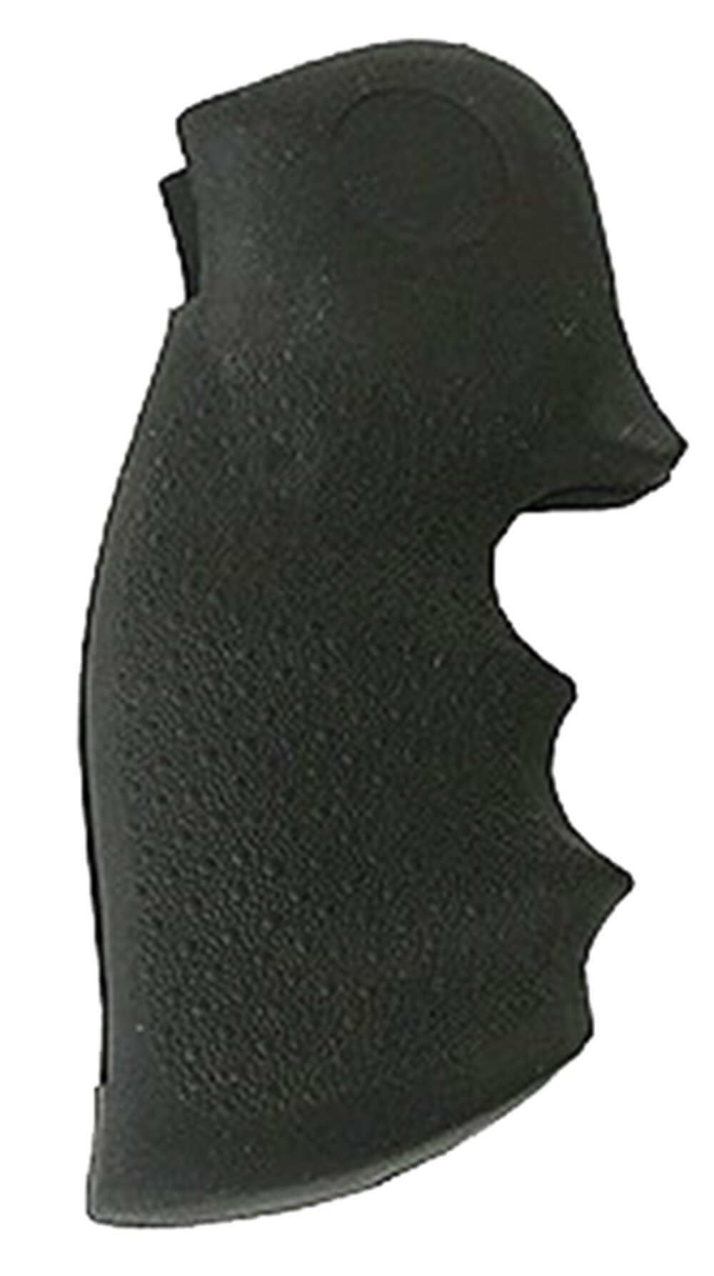 Hogue 46000 OverMolded Monogrip Black Rubber with Finger Grooves for Colt Python Hogue 46000 OverMolded Monogrip Black Rubber with Finger Grooves for Colt Python