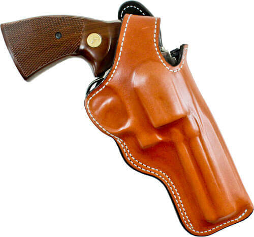 DeSantis Gunhide 016TC34Z0 Dual Angle Hunter OWB Tan Leather Belt Slide Fits S&W L Frame 6 Right Hand" - Image 3