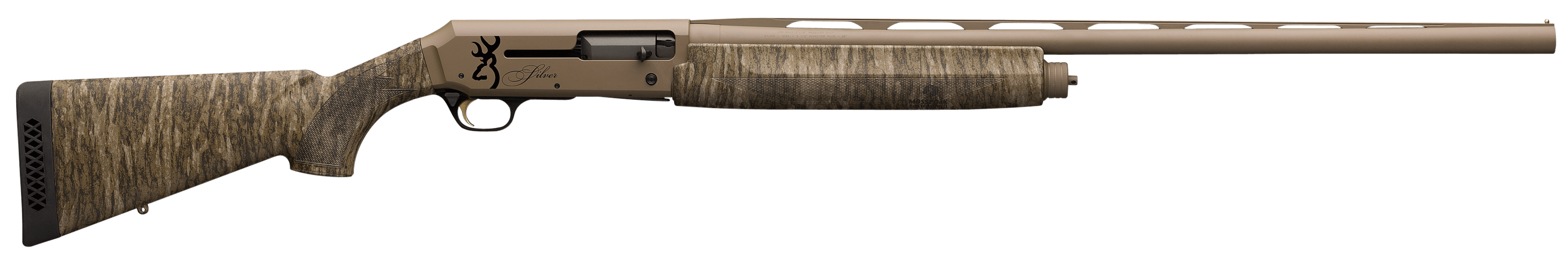 Browning 011426205 Silver Field 12 Gauge 3.5″ 4+1 26″ Barrel Flat Dark Earth Metal Finish Mossy Oak Bottomland Synthetic Stock Browning 011426205 Silver Field 12 Gauge 3.5″ 4+1 26″ Barrel Flat Dark Earth Metal Finish Mossy Oak Bottomland Synthetic Stock