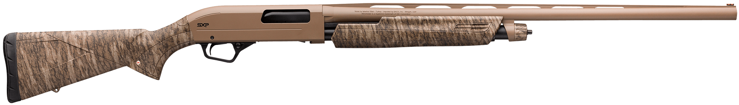 Winchester Repeating Arms 512364292 SXP Hybrid Hunter 12 Gauge 3.5″ 4+1 (2.75″) 28″ Vent Rib Steel Barrel Flat Dark Earth Perma-Cote Barrel/Alloy Receiver Mossy Oak Bottomland Stock & Forearm Includes 3 Invector-Plus Chokes Winchester Repeating Arms 512364292 SXP Hybrid Hunter 12 Gauge 3.5″ 4+1 (2.75″) 28″ Vent Rib Steel Barrel Flat Dark Earth Perma-Cote Barrel/Alloy Receiver Mossy Oak Bottomland Stock & Forearm Includes 3 Invector-Plus Chokes