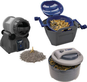 Frankford Arsenal 1199453 Rotary Tumbler Lite Pro Kit Grey/Blue Stainless Steel Capacity 300 Pieces of 223 Brass Frankford Arsenal 1199453 Rotary Tumbler Lite Pro Kit Grey/Blue Stainless Steel Capacity 300 Pieces of 223 Brass