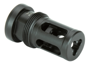 Griffin Armament TMPB30C5824 Paladin 2 Port Taper Mount Black Melonite QPQ 17-4 Stainless Steel with 5/8″-24 tpi Threads  1.88″ OAL & 1.07″ Diameter for 30 Cal