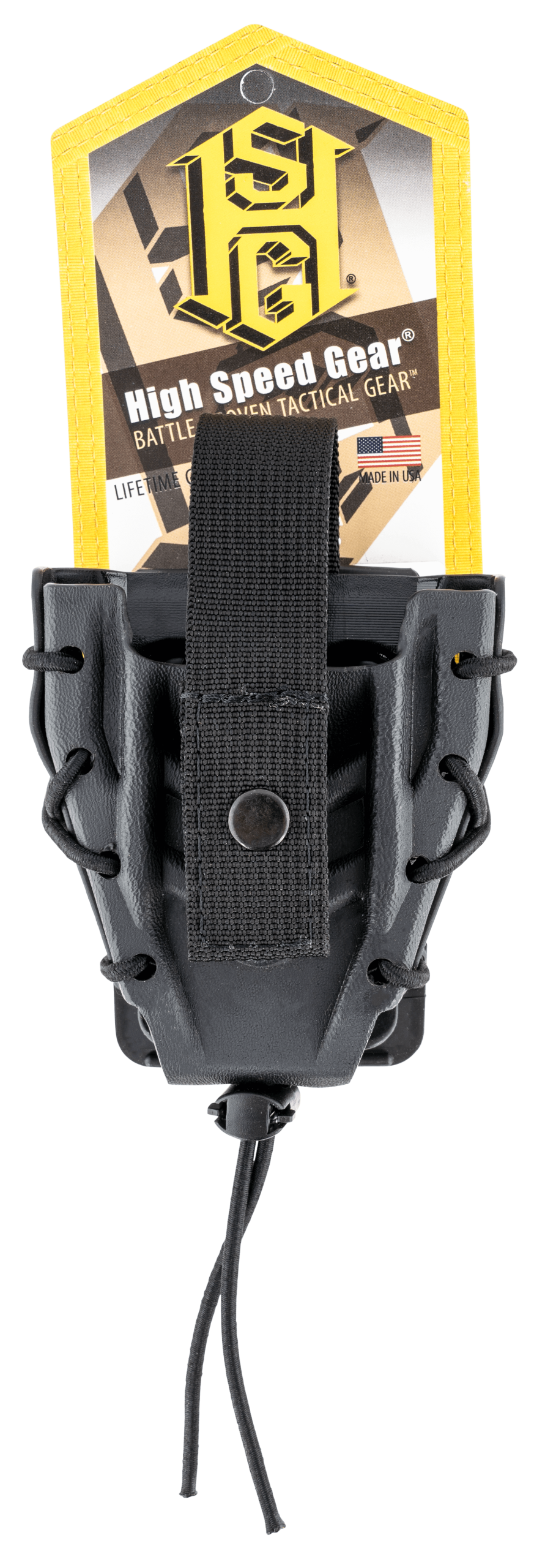 High Speed Gear 11DCK0BK TACO Handcuff Holder Kydex Black 2" Clip