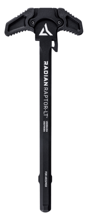 Radian Weapons R0148 Raptor LT Lightweight Ambi Charging Handle  Black  Fits Mil-Spec AR-15/M16 Platform