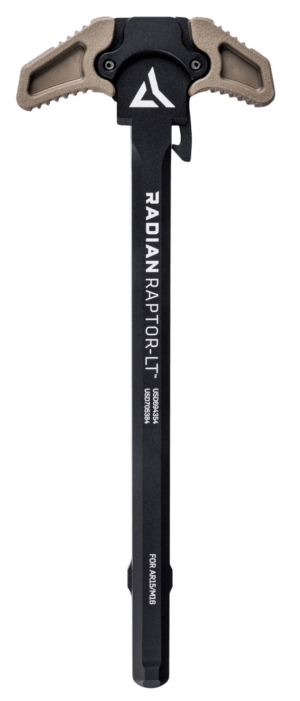 Radian Weapons R0149 Raptor LT Lightweight Ambi Charging Handle  FDE  Fits Mil-Spec AR-15/M16 Platform