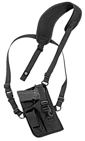 GrovTec US Inc GTHL15105R Trail Pack Shoulder Black Nylon Harness Fits Large Semi-Auto Fits 4.50-5″ Barrel Right Hand GrovTec US Inc GTHL15105R Trail Pack Shoulder Black Nylon Harness Fits Large Semi-Auto Fits 4.50-5″ Barrel Right Hand