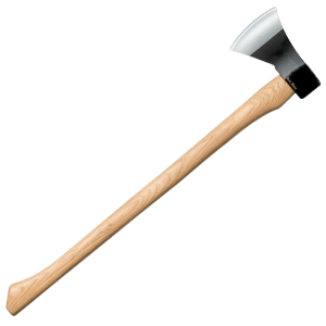 Cold Steel CS90TA Trail Boss 4" Plain 1055 Carbon Steel Blade American Hickory Handle 27" OAL